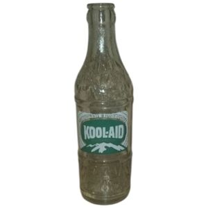 Kool-Aid Clear Glass Bottle